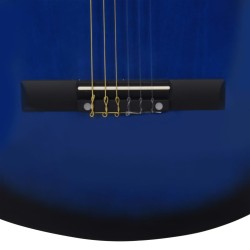 vidaXL Chitarra Classica Western con Equalizzatore e 6 Corde Blu   