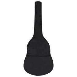 vidaXL Custodia per Chitarra Classica 1/2 Nera 94x35 cm in Tessuto