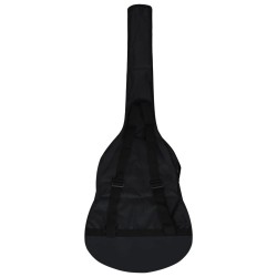 vidaXL Custodia per Chitarra Classica 1/2 Nera 94x35 cm in Tessuto