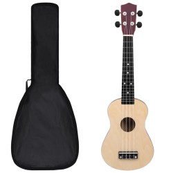 vidaXL Set Ukulele Soprano...