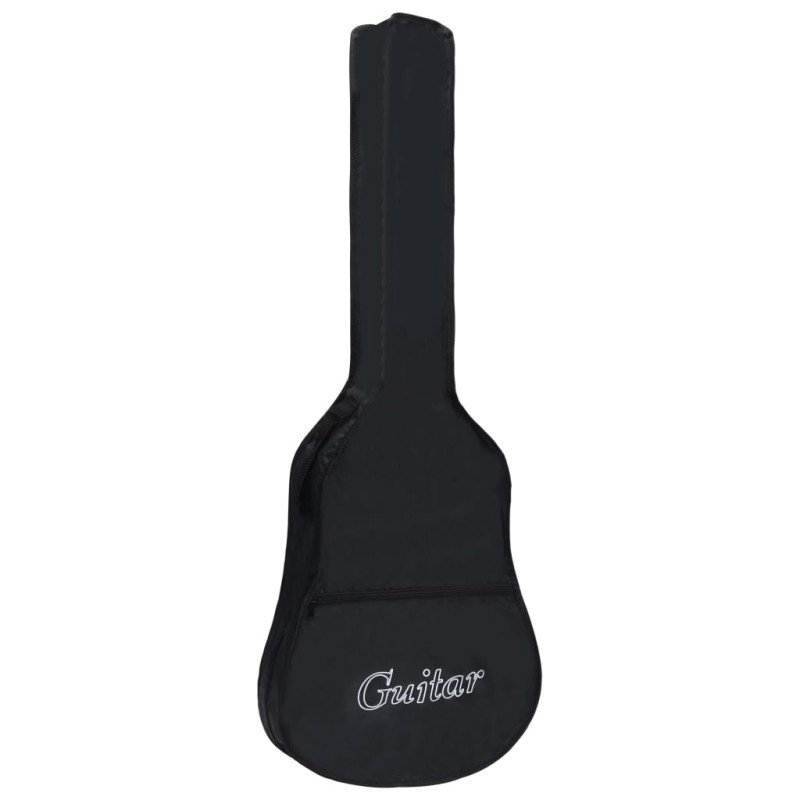 vidaXL Custodia per Chitarra Classica 4/4 Nera 100x37 cm in Tessuto