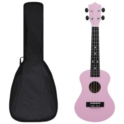 vidaXL Set Ukulele Soprano...