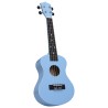 vidaXL Set Ukulele Soprano con Borsa per Bambini Blu Baby 23"