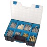 Draper Tools Organizzatore con Scomparti 8 pz 41,5x33x11 cm Nero