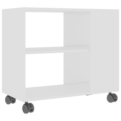 vidaXL Tavolino da Salotto Bianco 70x35x55 cm in Legno ingegnerizzato