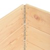 vidaXL Collari per Pallet 3 pz 100x100 cm in Legno Massello di Pino