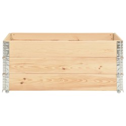 vidaXL Collari per Pallet 3 pz 100x150 cm in Legno Massello di Pino