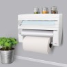 Metaltex Portarotolo da Cucina Roll 'n roll