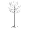 vidaXL Albero di Natale 120 LED Bianco Freddo Ciliegio in Fiore 150 cm