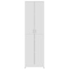 vidaXL Armadio per Ingresso Bianco 55x25x189 cm in Legno ingegnerizzato