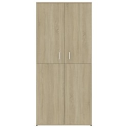 vidaXL Scarpiera Rovere Sonoma 80x39x178 cm in Truciolato