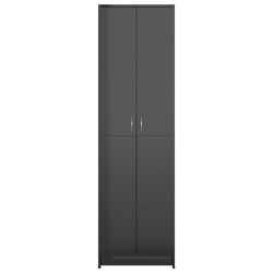 vidaXL Armadio per Ingresso Grigio Lucido 55x25x189 cm in Truciolato