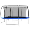 vidaXL Set Trampolino Rotondo 460x80 cm 150 kg