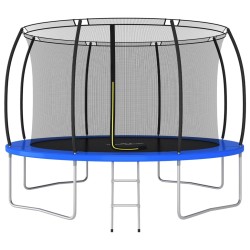 vidaXL Set Trampolino Rotondo 366x80 cm 150 kg