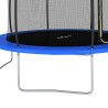 vidaXL Set Trampolino Rotondo 366x80 cm 150 kg