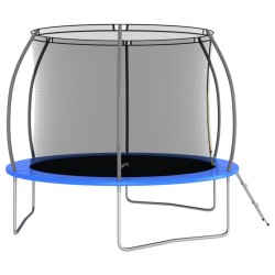 vidaXL Set Trampolino Rotondo 305x76 cm 150 kg