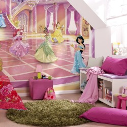 Komar Fotomurale Glitze Party Princess 368x254 cm Rosa