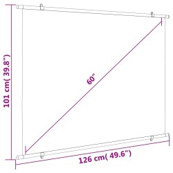 vidaXL Schermo di Proiezione 60" 4:3