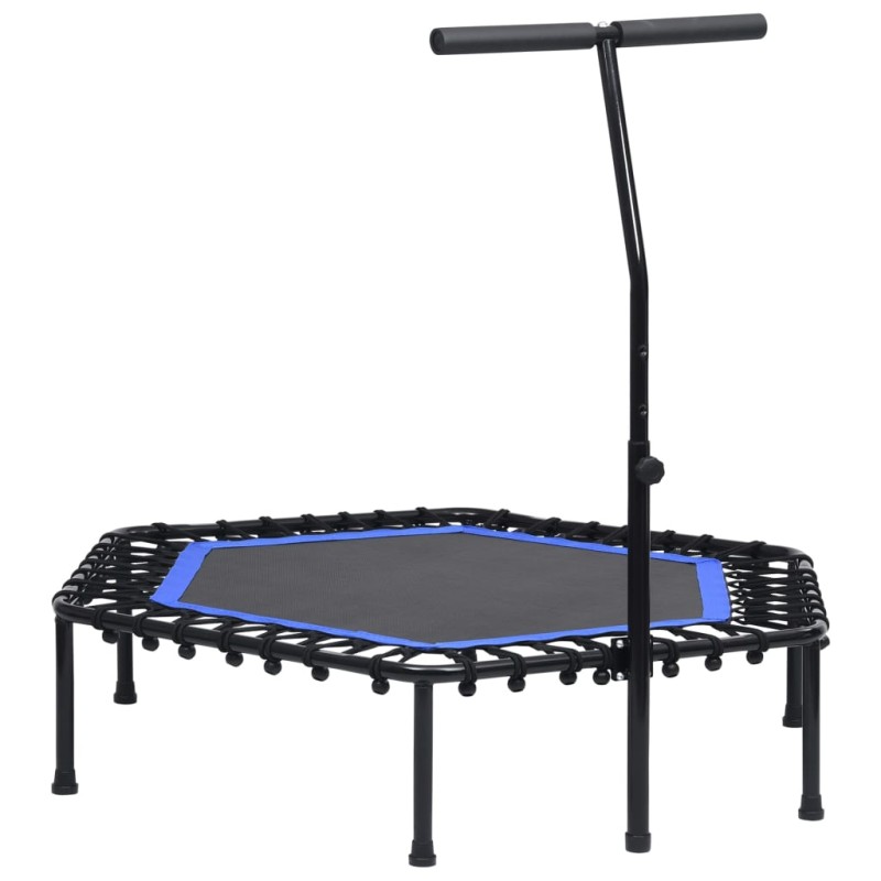 vidaXL Trampolino da Fitness con Manico 122 cm