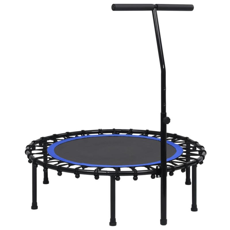 vidaXL Trampolino da Fitness con Manico 102 cm