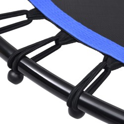 vidaXL Trampolino da Fitness con Manico 102 cm