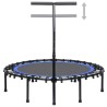 vidaXL Trampolino da Fitness con Manico 122 cm