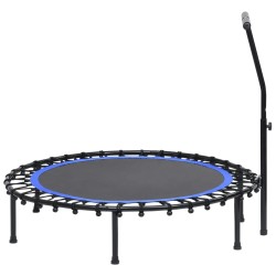 vidaXL Trampolino da Fitness con Manico 122 cm