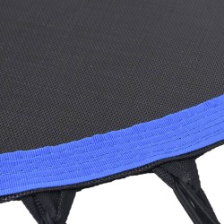 vidaXL Trampolino da Fitness con Manico 122 cm