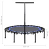 vidaXL Trampolino da Fitness con Manico 122 cm