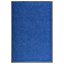 vidaXL Zerbino Lavabile Blu 60x90 cm