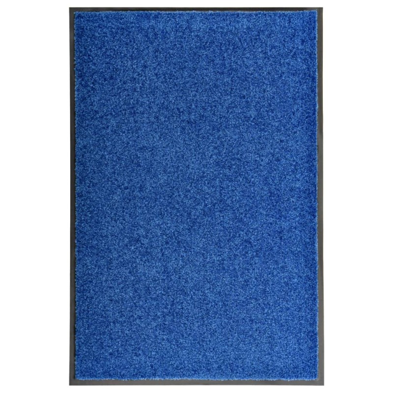 vidaXL Zerbino Lavabile Blu 60x90 cm