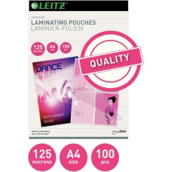 Leitz Sacchetti di Laminazione 125 Micron A4 100 pz