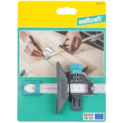 wolfcraft Calibro di Marcatura per Righello Pieghevole