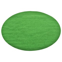 vidaXL Erba Artificiale con Tacchetti D. 95 cm Verde Rotondo