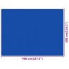 vidaXL Tappeto da Tenda 300x400 cm Blu in HDPE