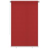 vidaXL Tenda a Rullo per Esterni 140x230 cm Rossa HDPE