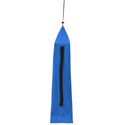 vidaXL Lettini Campeggio 2 pz 180x60x19 cm Tessuto Oxford Acciaio Blu