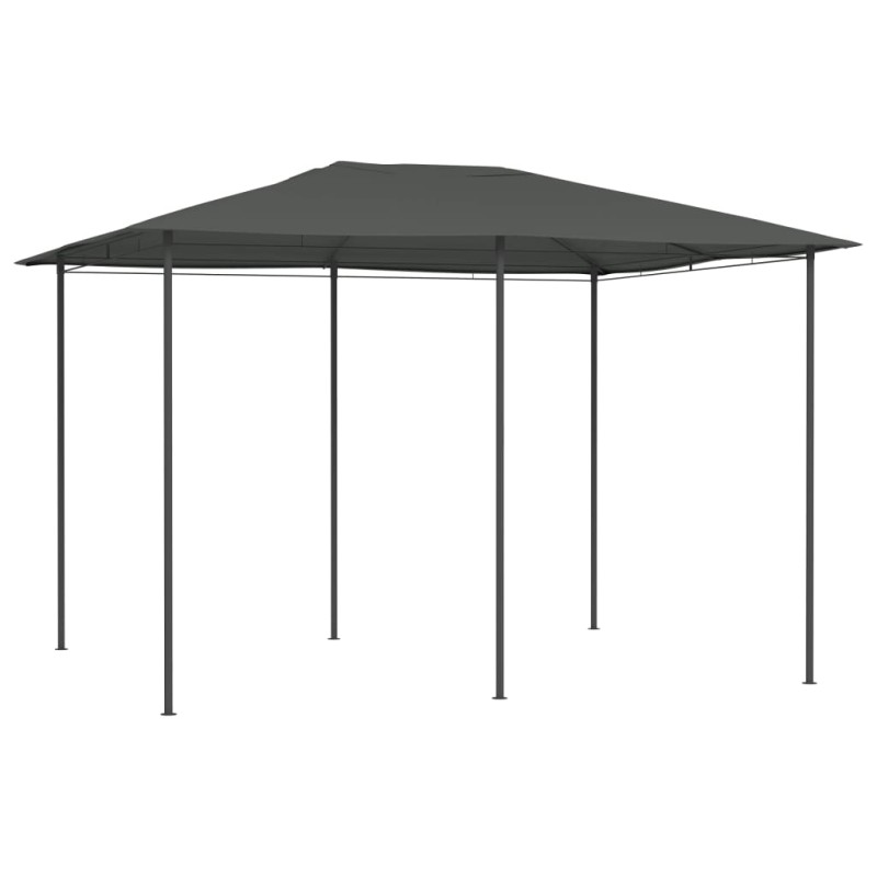 vidaXL Gazebo 3x4x2,6 m Antracite 160 g/m²