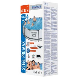 Bestway Set Piscina Steel Pro MAX 427x107 cm