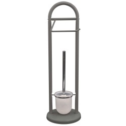 RIDDER Set Scopino per WC 2-in-1 Unique Grigio