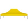 vidaXL Tetto per Tendone per Feste 4x3 m Giallo 270 g/m²