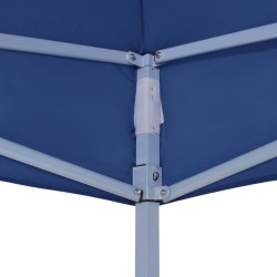 vidaXL Tetto per Tendone per Feste 4x3 m Blu 270 g/m²