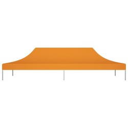 vidaXL Tetto per Tendone per Feste 6x3 m Arancione 270 g/m²