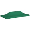 vidaXL Tetto per Tendone per Feste 6x3 m Verde 270 g/m²