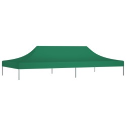 vidaXL Tetto per Tendone per Feste 6x3 m Verde 270 g/m²