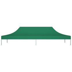 vidaXL Tetto per Tendone per Feste 6x3 m Verde 270 g/m²