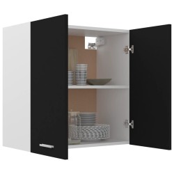 vidaXL Armadio Sospeso Nero 60x31x60 cm in Truciolato