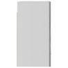 vidaXL Armadio Sospeso Grigio Cemento 50x31x60 cm in Truciolato