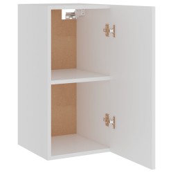 vidaXL Mobile Pensile Bianco 29,5x31x60 cm in Legno ingegnerizzato