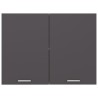 vidaXL Armadio Sospeso Grigio 80x31x60 cm in Truciolato